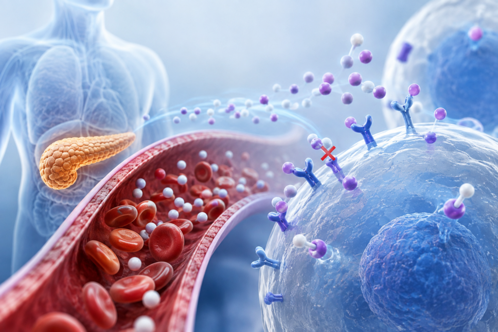insuline and glucose action